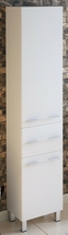 Шкаф-пенал Corozo Мирэль 40, корзина, белый - фото, отзывы, цена
