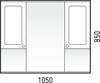 Зеркало-шкаф Corozo Прованс 105/С, белое - фото, отзывы, цена