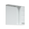 Зеркало-шкаф Corozo Денвер 80/С, белое - фото, отзывы, цена