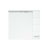 Зеркало-шкаф Corozo Денвер 80/С, белое - фото, отзывы, цена