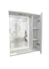Зеркало-шкаф Corozo Денвер 60/С, белое - фото, отзывы, цена