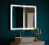 Зеркало LED Corozo Барго 1000х800, сенсор, белое - фото, отзывы, цена