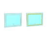 Зеркало LED Corozo Барго 1000х800, сенсор, белое - фото, отзывы, цена