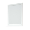 Зеркало с полкой Corozo Каролина 70, белое - фото, отзывы, цена