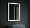 Зеркало LED Corozo Барго 600х800, сенсор, белое - фото, отзывы, цена