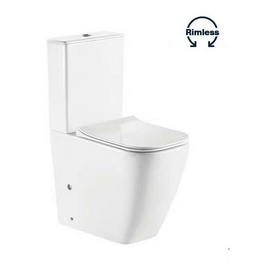 Унитаз-компакт Cerutti Chika безободковый, высокий CT8708 - фото, отзывы, цена
