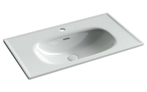 Раковина накладная Ceramica Nova Sabo 80x46 см, белая - фото, отзывы, цена