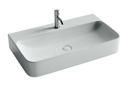 Раковина подвесная Ceramica Nova Aura 80x47 см - фото, отзывы, цена