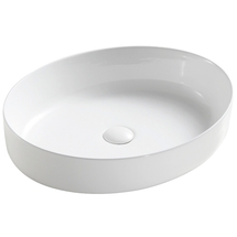 Раковина накладная Ceramica Nova Element 55x40 см, белая, CN5002 - фото, отзывы, цена