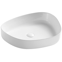 Раковина накладная Ceramica Nova Element ассиметричная, 55x40 см, CN5003 - фото, отзывы, цена