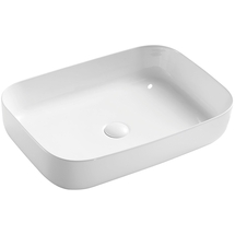 Раковина накладная Ceramica Nova Element 60x42 см, белая, CN5004 - фото, отзывы, цена