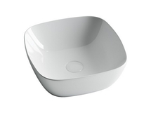 Раковина накладная Ceramica Nova Element 40x40x14 см, белая, CN5006 - фото, отзывы, цена