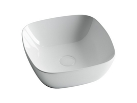 Раковина накладная Ceramica Nova Element 40x40x14 см, белая, CN5006 - фото, отзывы, цена