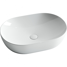 Раковина накладная Ceramica Nova Element 60x41x13 см, белая, CN5009 - фото, отзывы, цена