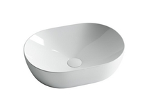 Раковина накладная Ceramica Nova Element 48x35 см, белая, CN5010 - фото, отзывы, цена