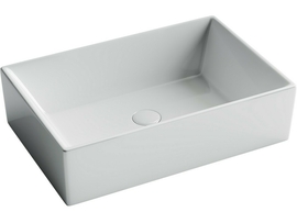 Раковина накладная Ceramica Nova Element 59x39 см, белая, CN5013 - фото, отзывы, цена