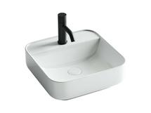 Раковина накладная Ceramica Nova Element 39x39x14 см, белая, CN5014 - фото, отзывы, цена