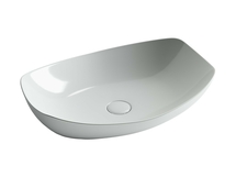 Раковина накладная Ceramica Nova Element 56x40 см, белая, CN5016 - фото, отзывы, цена