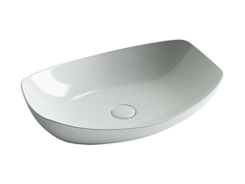 Раковина накладная Ceramica Nova Element 56x40 см, белая, CN5016 - фото, отзывы, цена