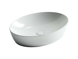 Раковина накладная Ceramica Nova Element 61x41 см, белая, CN5018 - фото, отзывы, цена