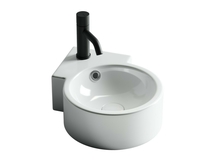 Раковина подвесная Ceramica Nova Element 31x43 см, угловая, белая, CN5019 - фото, отзывы, цена