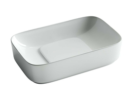 Раковина накладная Ceramica Nova Element 60x37 см, белая, CN5021 - фото, отзывы, цена