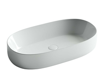 Раковина накладная Ceramica Nova Element 67x35 см, белая, CN5022 - фото, отзывы, цена