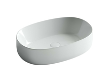 Раковина накладная Ceramica Nova Element 54x35x14 см, белая, CN5023 - фото, отзывы, цена