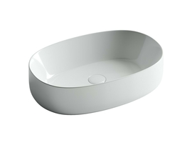 Раковина накладная Ceramica Nova Element 54x35x14 см, белая, CN5023 - фото, отзывы, цена