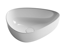 Раковина накладная Ceramica Nova Element 45x32 см, белая, CN5026 - фото, отзывы, цена