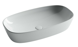 Раковина накладная Ceramica Nova Element 70x37 см, белая, CN5040 - фото, отзывы, цена