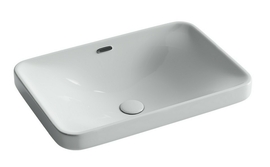 Раковина встраиваемая сверху Ceramica Nova Element 60x41 см, белая, CN5041 - фото, отзывы, цена
