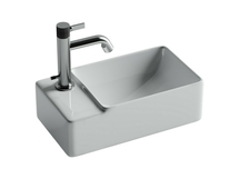 Раковина подвесная Ceramica Nova Element 39x22 см, правая, белая, CN5046 - фото, отзывы, цена