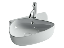 Раковина подвесная Ceramica Nova Element 49x35 см, белая, CN5049 - фото, отзывы, цена