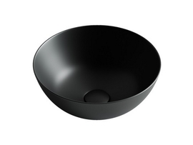 Раковина накладная Ceramica Nova Element 35x35x15 см, черная матовая, CN6004 - фото, отзывы, цена