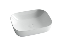 Раковина накладная Ceramica Nova Element 50x40x14 см, белая, CN6008 - фото, отзывы, цена