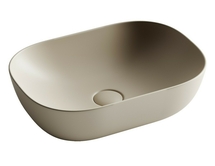 Раковина накладная Ceramica Nova Element 45x32x13 см, капучино матовый, CN6009MC - фото, отзывы, цена