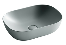 Раковина накладная Ceramica Nova Element 45x32x13 см, антрацит матовый, CN6009MH - фото, отзывы, цена