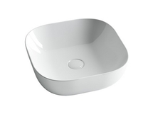 Раковина накладная Ceramica Nova Element 42x42x14 см, белая, CN6010 - фото, отзывы, цена