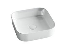 Раковина накладная Ceramica Nova Element 38x38x13 см, белая, CN6012 - фото, отзывы, цена