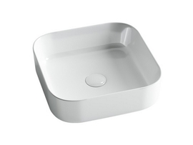 Раковина накладная Ceramica Nova Element 38x38x13 см, белая, CN6012 - фото, отзывы, цена