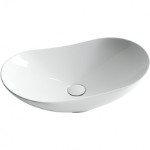 Раковина накладная Ceramica Nova Element 62x36x14 см, белая, CN6015 - фото, отзывы, цена