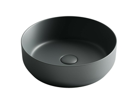 Раковина накладная Ceramica Nova Element 39x39x12 см, темный антрацит матовый, CN6022MDH - фото, отзывы, цена