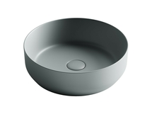Раковина накладная Ceramica Nova Element 39x39x12 см, антрацит матовый, CN6022MH - фото, отзывы, цена