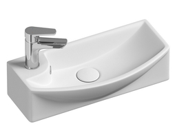Раковина подвесная Ceramica Nova Element 45x22x13 см, правая, белая, CN6038R - фото, отзывы, цена