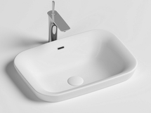 Раковина встраиваемая сверху Ceramica Nova Element 58x40x15 см, белая, CN6041 - фото, отзывы, цена