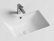 Раковина встраиваемая снизу Ceramica Nova Element 55x40x18 см, белая, CN6045 - фото, отзывы, цена