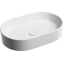 Раковина накладная Ceramica Nova Element 60x38x12 см, белая, CN6048 - фото, отзывы, цена