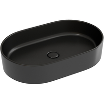 Раковина накладная Ceramica Nova Element 60x38x12 см, черная матовая, CN6048MB - фото, отзывы, цена