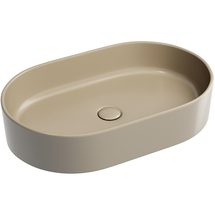 Раковина накладная Ceramica Nova Element 60x38x12 см, капучино матовый, CN6048MC - фото, отзывы, цена
